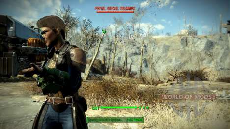 The Bad-Ass Vault Dweller Long Coat for Fallout 4