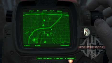 Immersive Map 4k - BLUEPRINT - Full Squares for Fallout 4