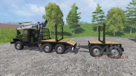 Ural-4320 [timber] v3.0 for Farming Simulator 2015