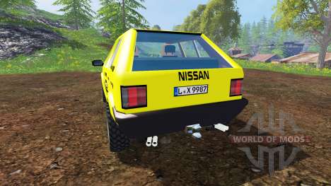 Nissan Micra [racing edition] v3.0 for Farming Simulator 2015