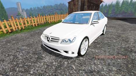 Mercedes-Benz C350 CDI for Farming Simulator 2015