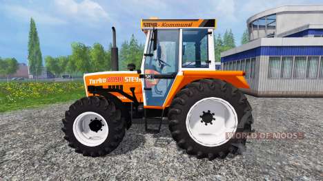 Steyr 8090A Turbo SK2 [municipal and forestry] for Farming Simulator 2015