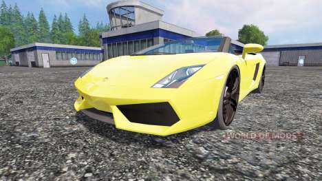 Lamborghini Gallardo Spyder for Farming Simulator 2015