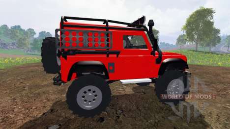 Land Rover Defender 90 [offroad] for Farming Simulator 2015