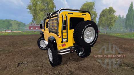 Land Rover Defender 90 [offroad] v2.0 for Farming Simulator 2015