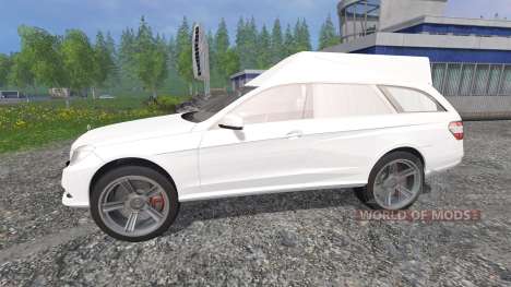 Mercedes-Benz E350 CDI Estate [hearse] for Farming Simulator 2015