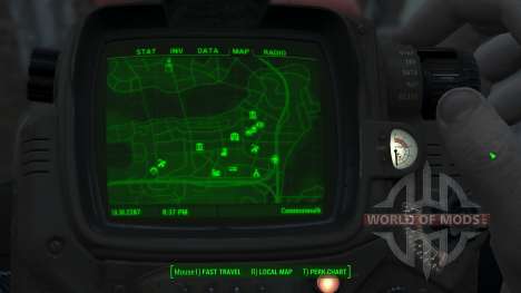 Immersive Map 4k - VANILLA - Big Squares for Fallout 4