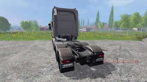 Scania R730 [Silver] v3.0 for Farming Simulator 2015