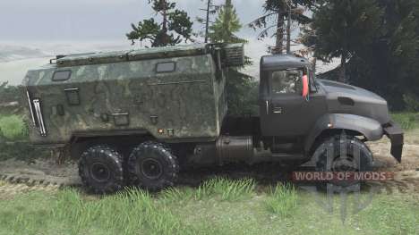 The KrAZ B18.1 [08.11.15] for Spin Tires