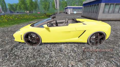 Lamborghini Gallardo Spyder for Farming Simulator 2015