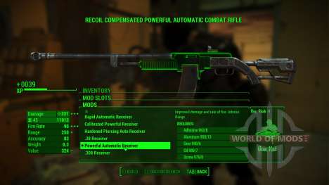 Overpowered Weapon mods for Fallout 4