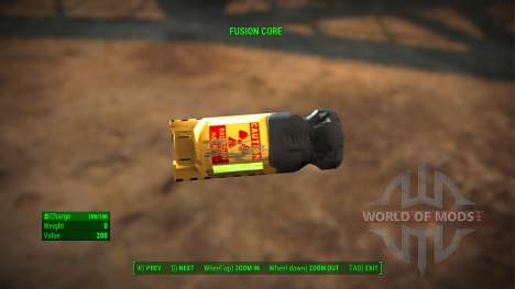 Fusion Core Retexture for Fallout 4