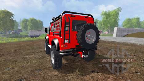 Land Rover Defender 90 [offroad] for Farming Simulator 2015
