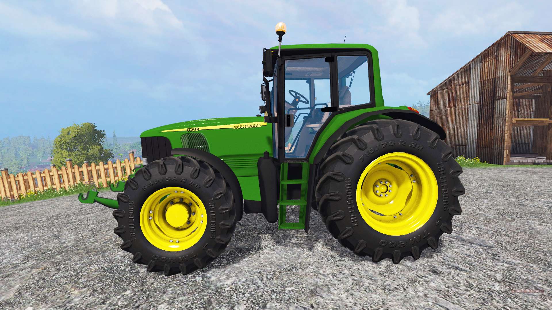 John Deere 7520 for Farming Simulator 2015
