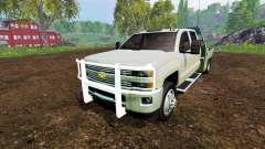 Chevrolet Silverado 3500 [flatbed] v7.0 for Farming Simulator 2015