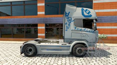 Hartmann Transporte skin for Scania truck for Euro Truck Simulator 2