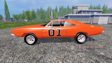 Dodge Charger RT 1969 General Lee for Farming Simulator 2015