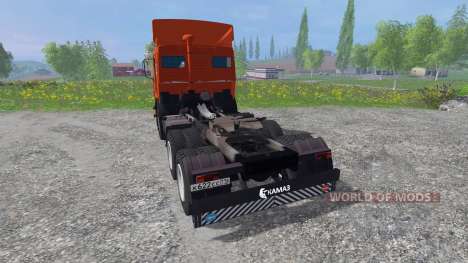 KamAZ-54115 [red] for Farming Simulator 2015