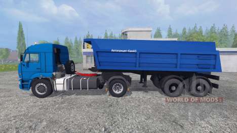 KamAZ-5460 [trailer] for Farming Simulator 2015