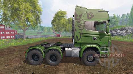 Scania R730 [euro farm] v0.9.6 for Farming Simulator 2015