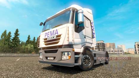 Pema skin for Iveco truck for Euro Truck Simulator 2