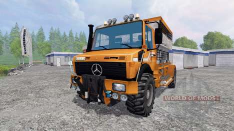 Mercedes-Benz Unimog [spezial vieh] for Farming Simulator 2015