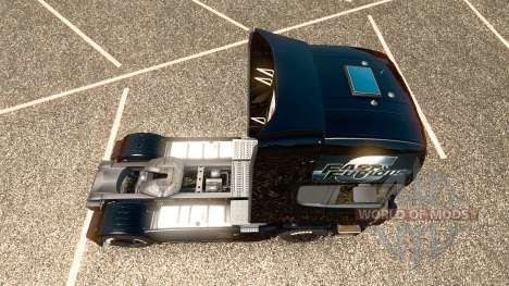 The fast and the furious 6 skin for Scania truck for Euro Truck Simulator 2