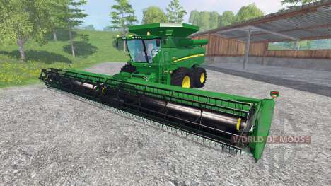 John Deere S 690i [washable] for Farming Simulator 2015