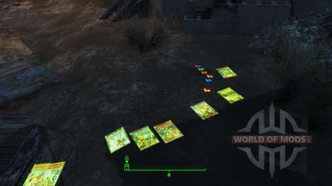 Highlighted magazines and hologames for Fallout 4