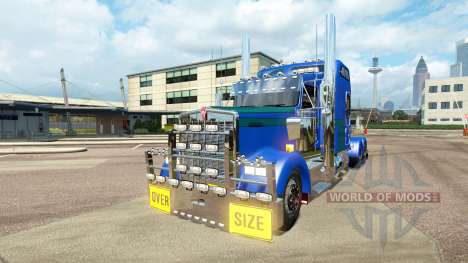 Kenworth W900L [customs] for Euro Truck Simulator 2