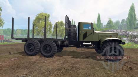 KrAZ-255 B1 [timber] v2.0 for Farming Simulator 2015