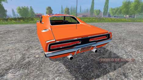Dodge Charger RT 1969 General Lee for Farming Simulator 2015