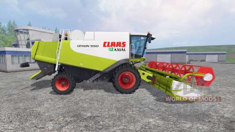 CLAAS Lexion 550 v2.0 for Farming Simulator 2015