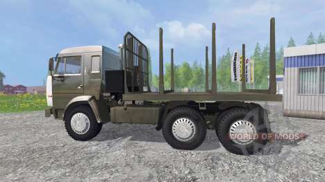 KamAZ-54115 [the truck] v1.3 for Farming Simulator 2015