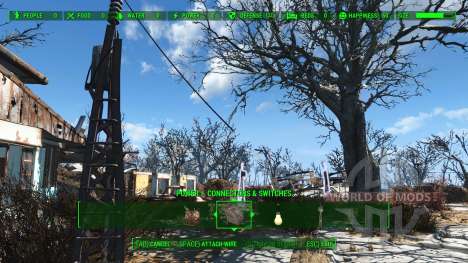 Longer power lines for Fallout 4