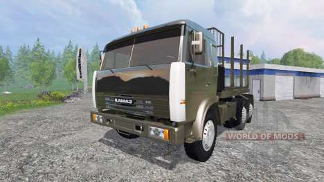 KamAZ-54115 [the truck] v1.3 for Farming Simulator 2015