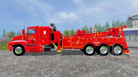 Kenworth T600B [tow truck] for Farming Simulator 2015