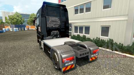 V8 skin for MAN trucks for Euro Truck Simulator 2