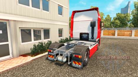 The skin on the Hasseroeder DAF truck for Euro Truck Simulator 2