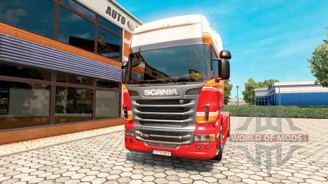 Penta skin for Scania truck for Euro Truck Simulator 2