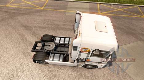 Mezzo Mix skin on tractor Renualt for Euro Truck Simulator 2