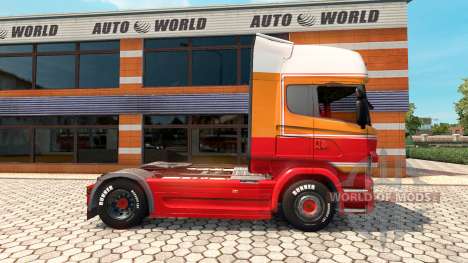 Penta skin for Scania truck for Euro Truck Simulator 2