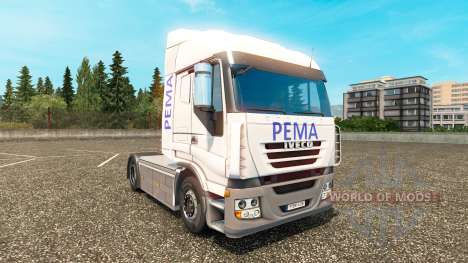Pema skin for Iveco truck for Euro Truck Simulator 2