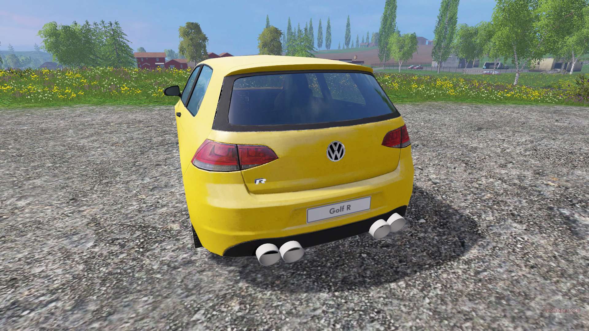 Volkswagen Golf VII v1.3 for Farming Simulator 2015