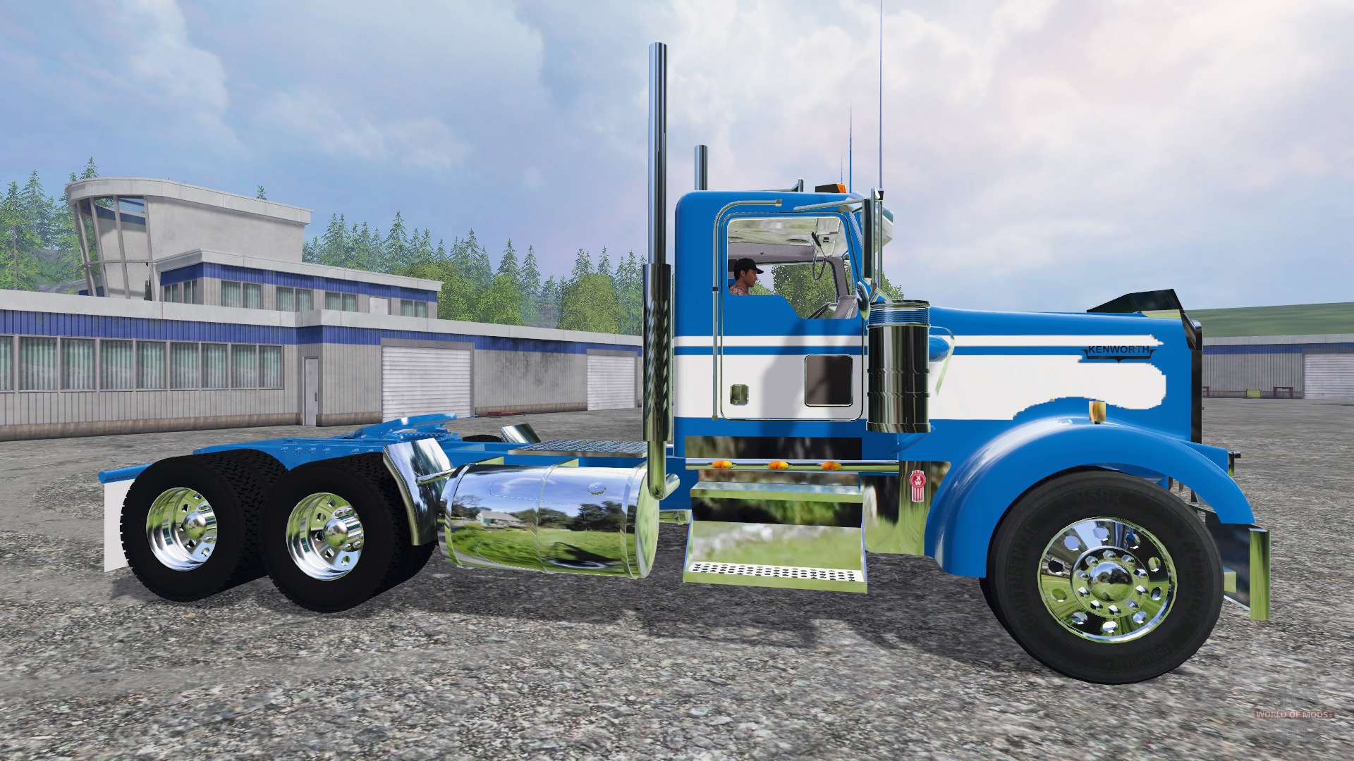 Kenworth W900l 2004 Day Cab For Farming Simulator 2015 8488