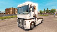 Mezzo Mix skin on tractor Renualt for Euro Truck Simulator 2