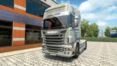 Hartmann Transporte skin for Scania truck for Euro Truck Simulator 2