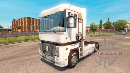 Mezzo Mix skin on tractor Renualt for Euro Truck Simulator 2