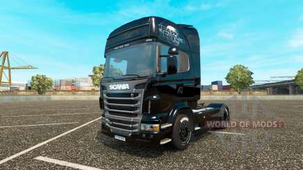 The fast and the furious 6 skin for Scania truck for Euro Truck Simulator 2