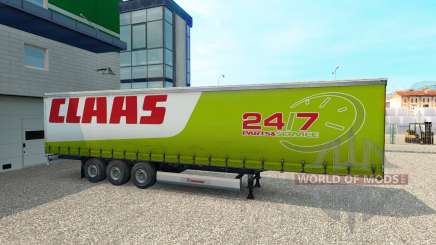 Skin for CLAAS trailer for Euro Truck Simulator 2